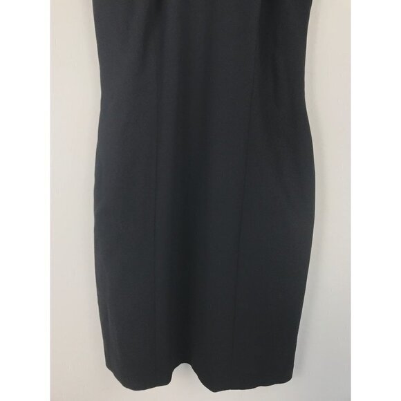 Laundry Open Back Halter Dress Black Size 6 - Picture 6 of 8